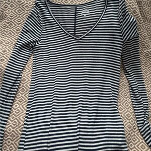 Y2k Hollister long stripped top